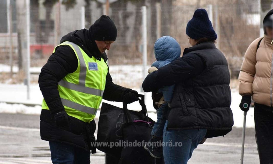 16.348 cetăţeni ucraineni au intrat în România, în ultimele 24 de ore