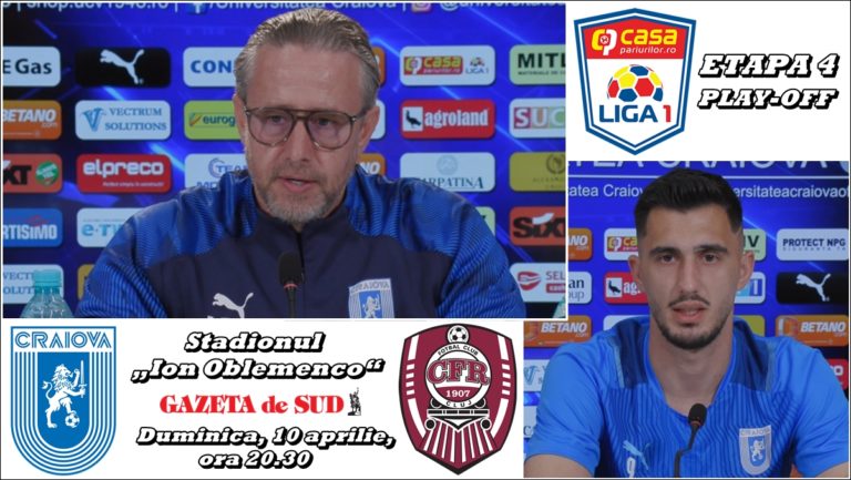 „U“ Craiova – CFR Cluj / Reghe și Ivan vor să pună CFR-ul la respect (VIDEO)