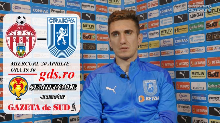 Cupa României / Vătăjelu, optimist înainte de prima confruntare cu Sepsi (VIDEO)