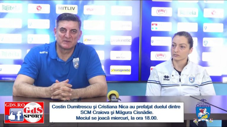 SCM Craiova – Măgura Cisnădie, meci deschis oricărui rezultat