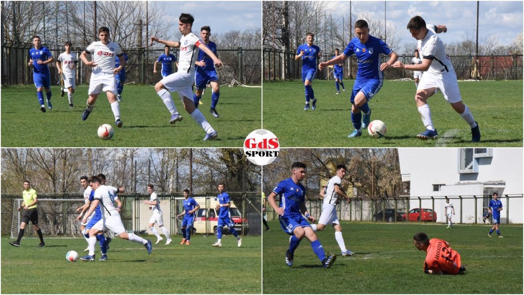 Academia „Gică Popescu“ U19 a revenit în meciul cu FCU U19 de la 0-3 (Foto: Alex Vîrtosu)