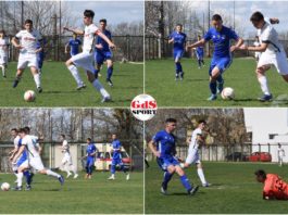 Academia „Gică Popescu“ U19 a revenit în meciul cu FCU U19 de la 0-3 (Foto: Alex Vîrtosu)