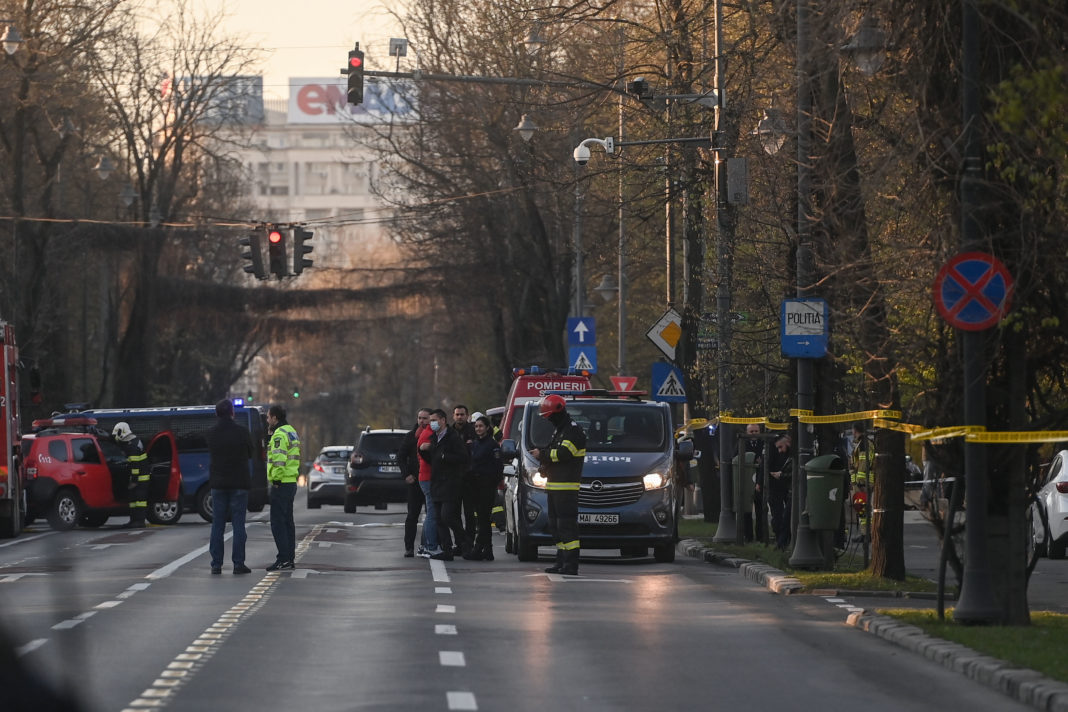 Incidentul de la Ambasada Rusiei din București a alertat forțele de ordine (_INQUAM Photos Octav Ganea)