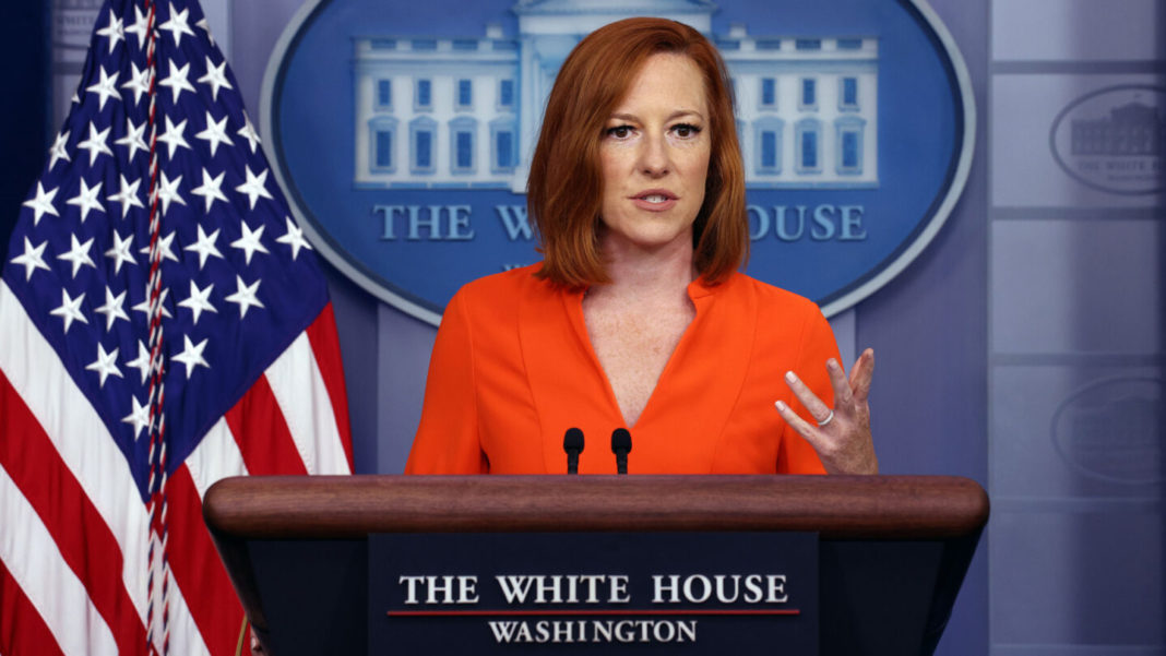 Secretarul de presă al Casei Albe, Jen Psaki, a declarat că măsurile vor viza organismele financiare și de stat rusești, precum și unii oficiali și oligarhi