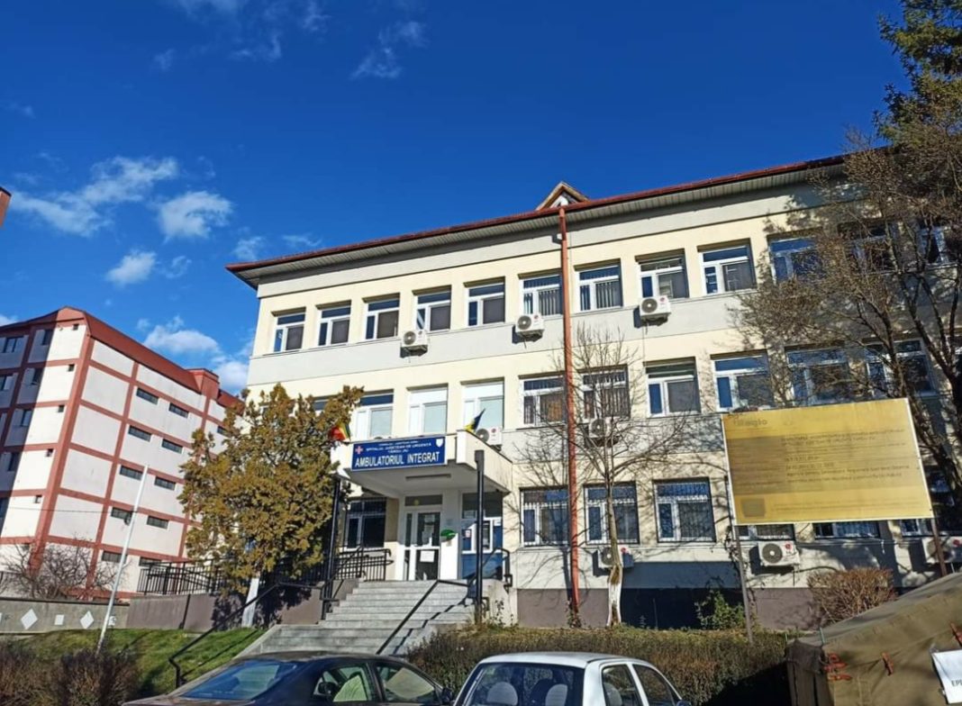 Ambulatoriul din cadrul Spitalului Judeţean Târgu Jiu, închis pe 7 aprilie