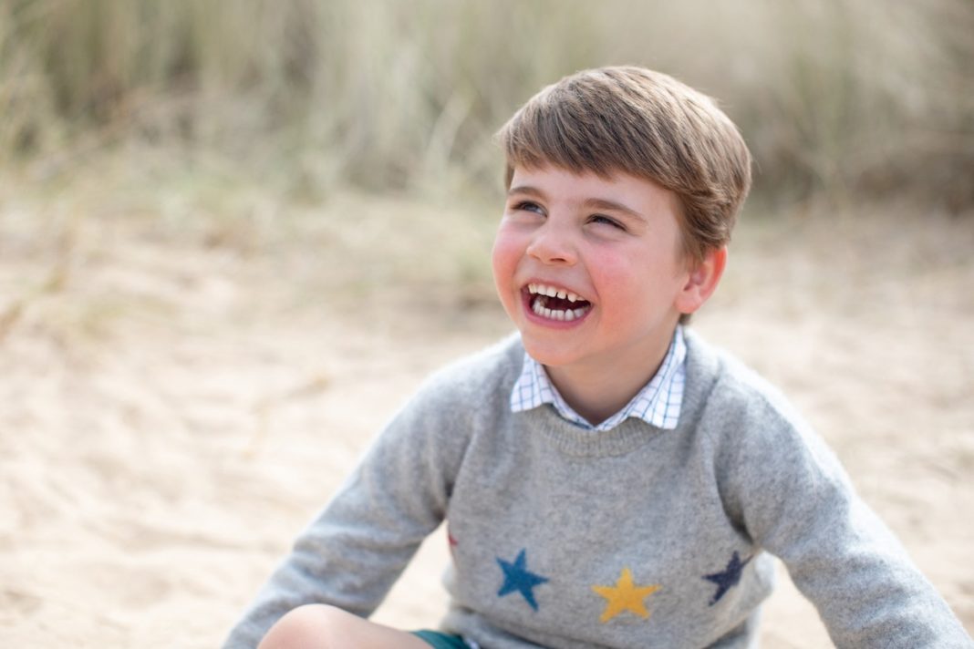 Cel mai mic dintre copiii prințului William al Marii Britanii împlinește astăzi patru ani