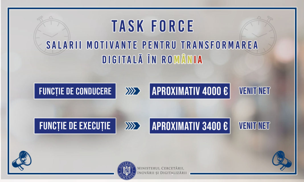 Ministerul Digitalizării caută experți care să digitalizeze România
