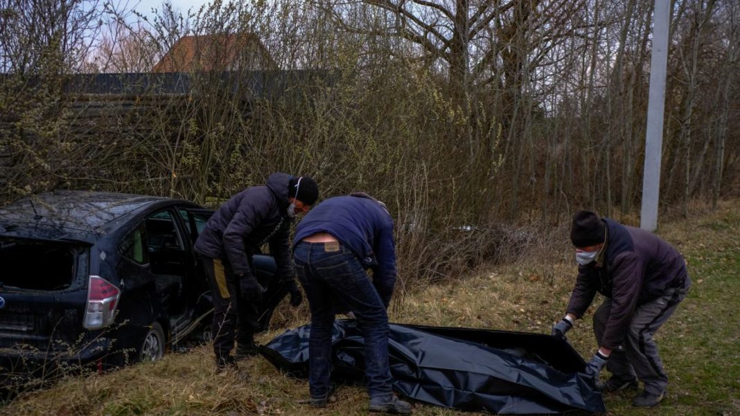 Încă două gropi comune au fost găsite la Borodianka