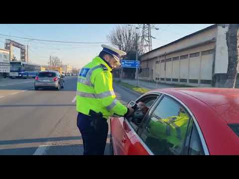 (VIDEO) Razie pe șoselele din Craiova. Șase soferi au rămas fără permis