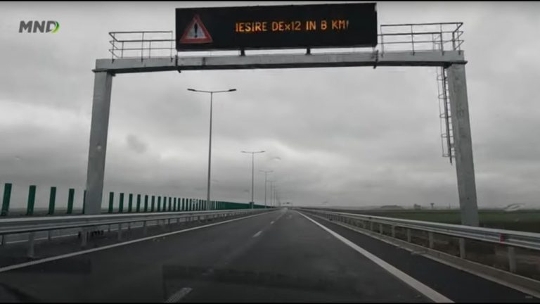 (VIDEO) Primul segment de drum expres din România se deschide joi
