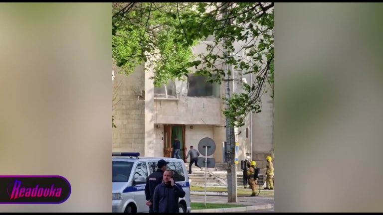 (VIDEO) Explozii raportate la Ministerul Securităţii de Stat din Transnistria