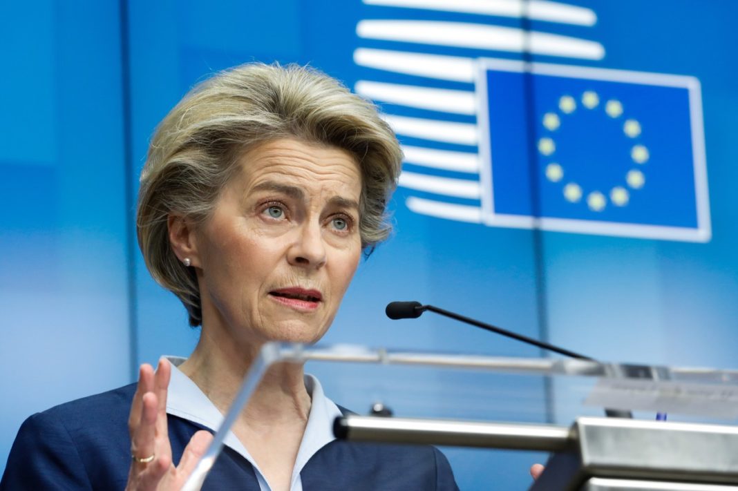 Ursula von der Leyen merge la Kiev