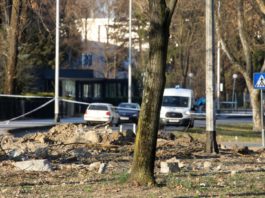 Drona căzută la Zagreb transporta o bombă care conţinea o substanţă neidentificată
