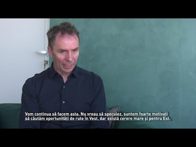 (VIDEO) EXCLUSIV/CEO-ul Wizz Air: „Aeroportul din Craiova se descurcă foarte bine“