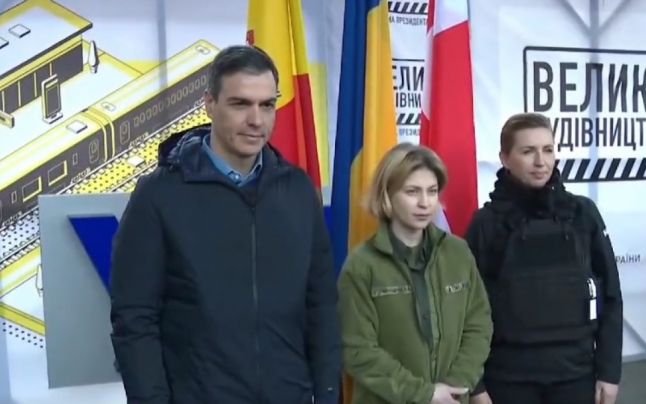 Premierii Spaniei și Danemarcei, în vizită la Kiev