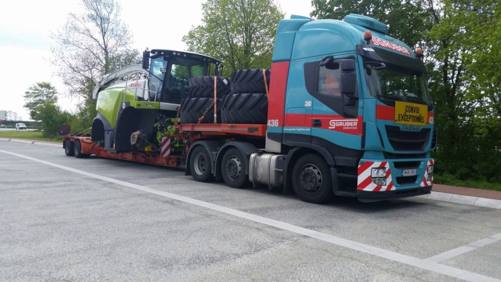 Transport agabaritic pe traseul PTF Borș I – Craiova