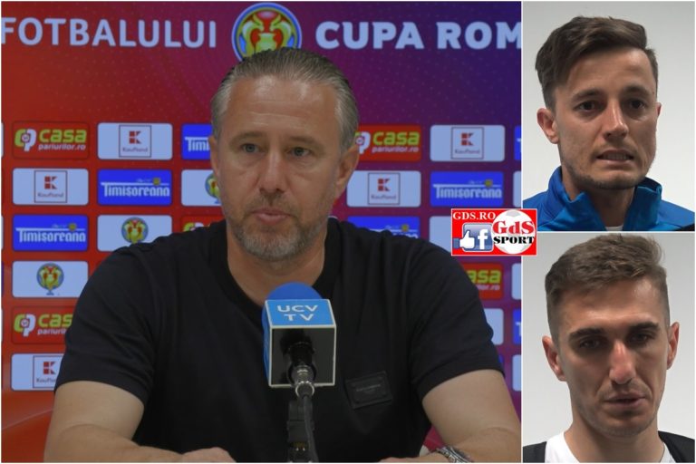 Cupa României / Reghecampf: „Nu am fost inspirați, nu am luat deciziile cele mai bune“ (VIDEO)