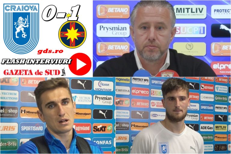 Reghecampf: „Rezultatul era altul cu mai multă inspirație în fața porții adverse“ (VIDEO)