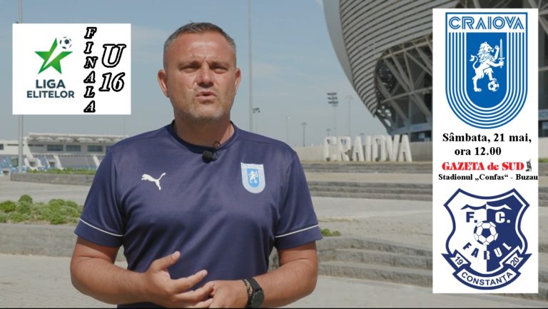Liga Elitelor U16 / Universitatea Craiova luptă cu Farul pentru supremaţie