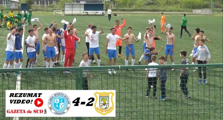 CN de Juniori / CSS Craiova U17 a mai făcut un pas spre Turneul Final (rezumat video)