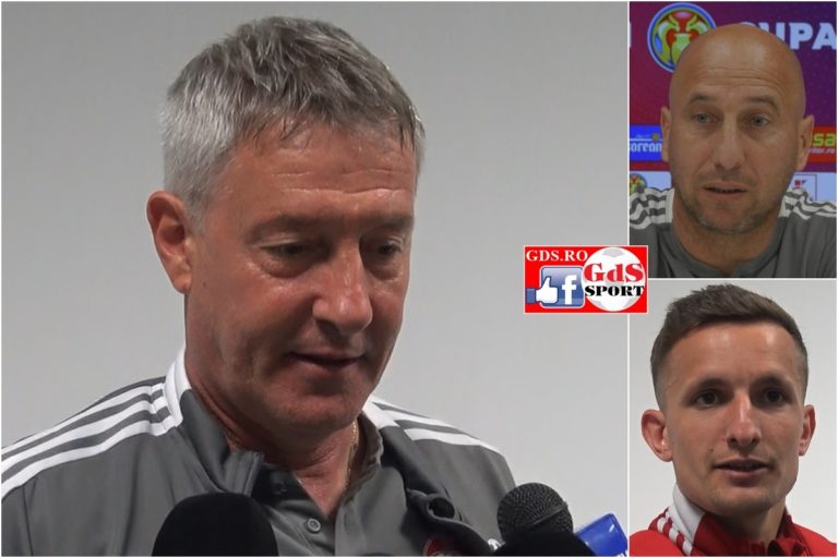 Cupa României / Bergodi, Ilyeș și Ștefănescu, fericiți după succesul din Bănie (VIDEO)