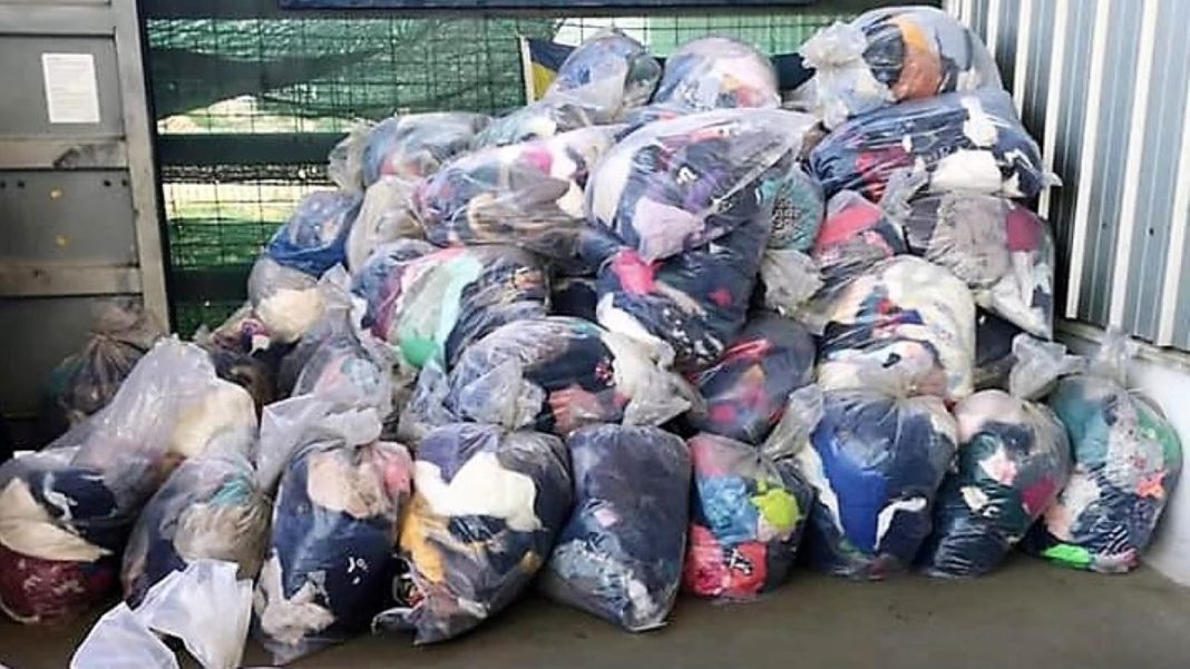 Comisarii Gărzii de Mediu Constanța nu au permis intrarea în țară a peste 14,5 tone de mărfuri second-hand, asimilate deșeurilor