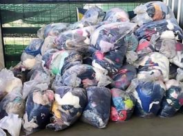 Comisarii Gărzii de Mediu Constanța nu au permis intrarea în țară a peste 14,5 tone de mărfuri second-hand, asimilate deșeurilor