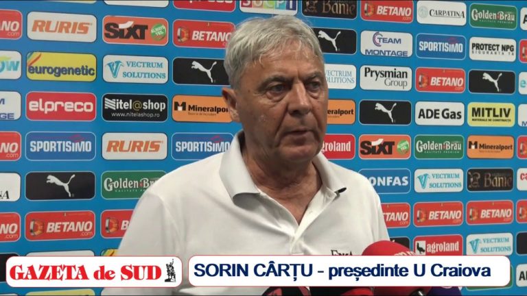 Sorin Cârțu îi taie „elanul“ lui Reghecampf: „E un buget și trebuie să ne încadrăm în el“
