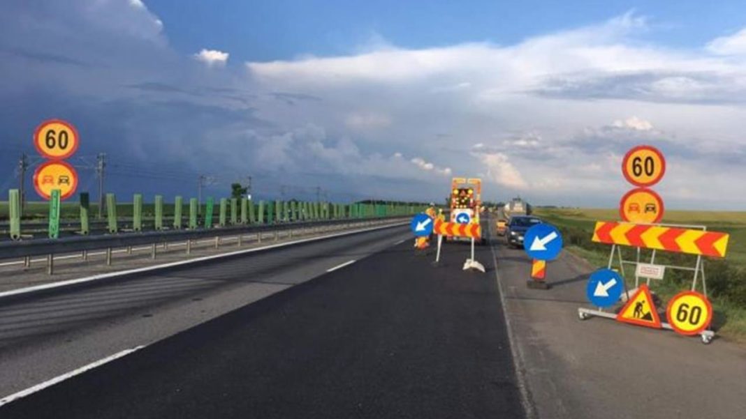 Circulaţia închisă pe Autostrada Soarelui