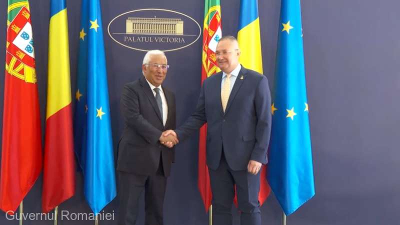 Costa şi Ciucă au programată o întrevedere tete-a-tete, urmată de discuţii în plenul celor două delegaţii