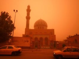 Aproape 500 de persoane spitalizate în urma furtunilor de nisip în Irak