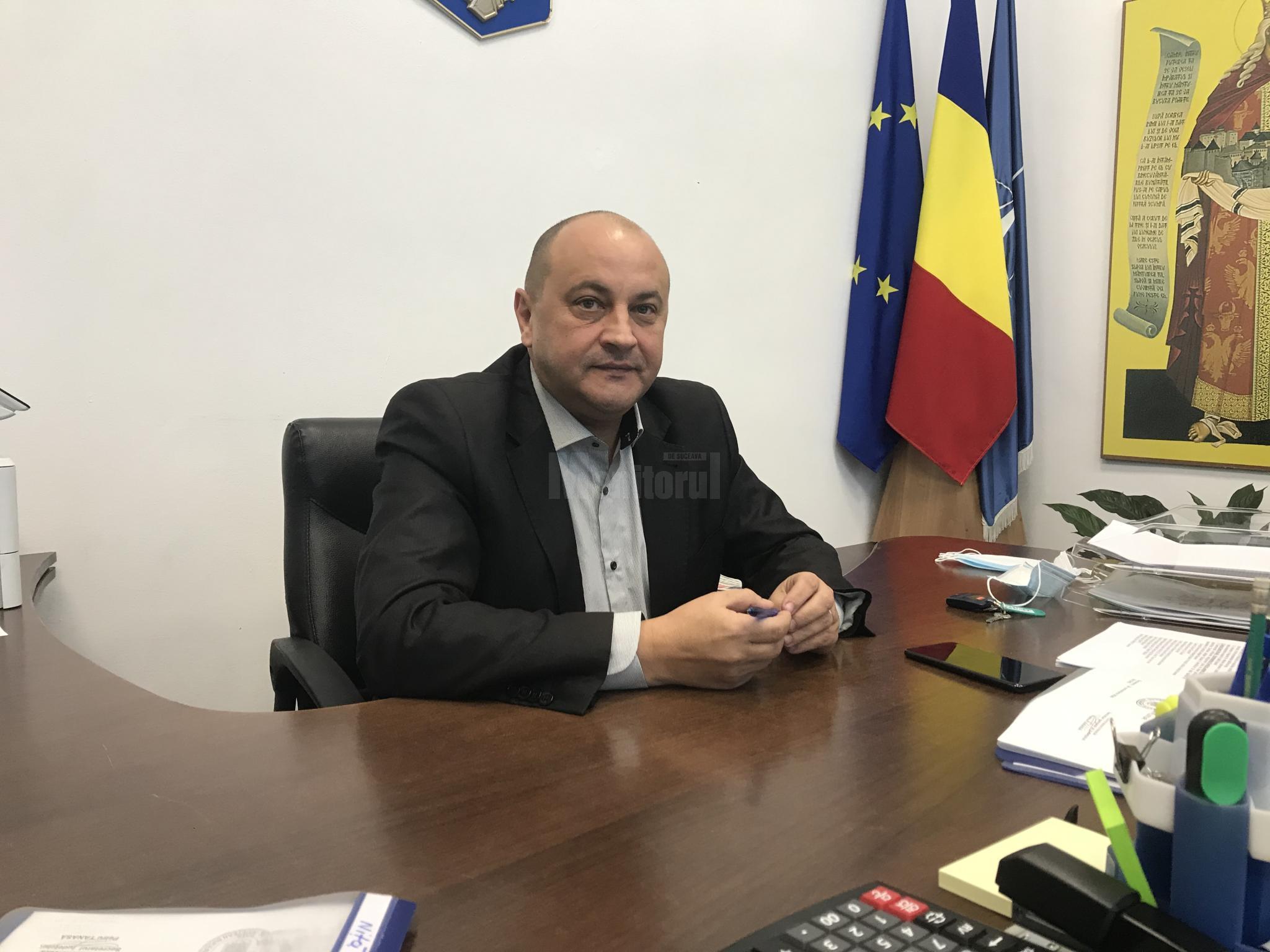 Silviu Creţu; fostul vicepreşedinte al Consiliului Judeţean (CJ) Suceava