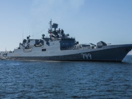 Armata ucraineană ar fi lovit o altă navă de război rusească din Marea Neagră