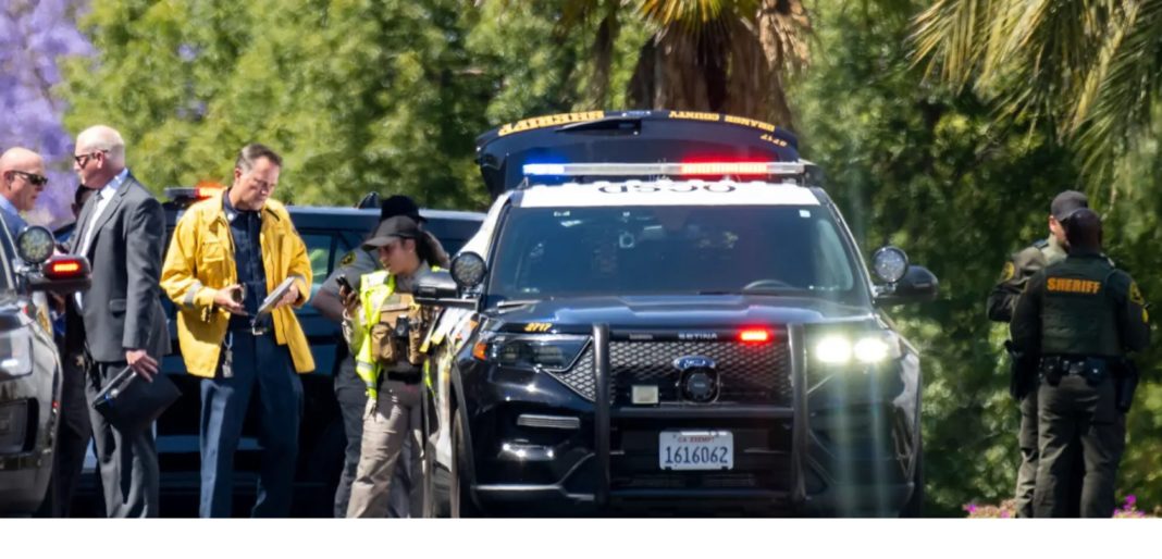 O persoană a fost arestată după ataculdin biserica de pe El Toro Road din Laguna Woods, Orange County