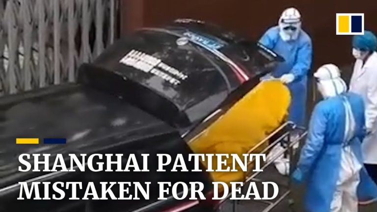 (VIDEO) Shanghai: Un pacient infectat cu COVID, trimis viu la morgă