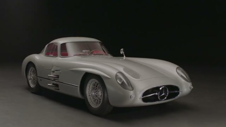 (VIDEO) Un Mercedes din 1955, cea mai valoroasă mașină din lume