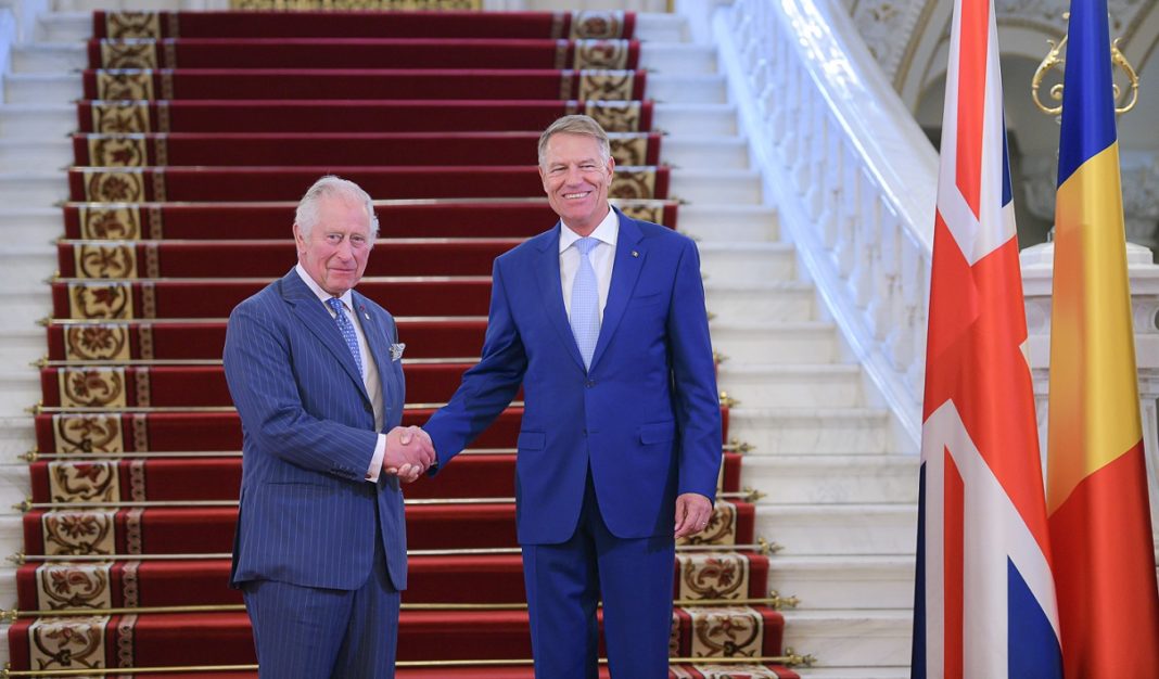 Prinţul Charles, primit de Klaus Iohannis la Palatul Cotroceni