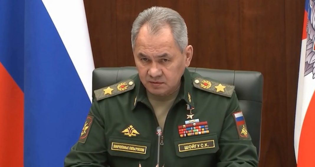 Serghei Șoigu: Rusia îşi încetineşte ofensiva în Ucraina în mod deliberat