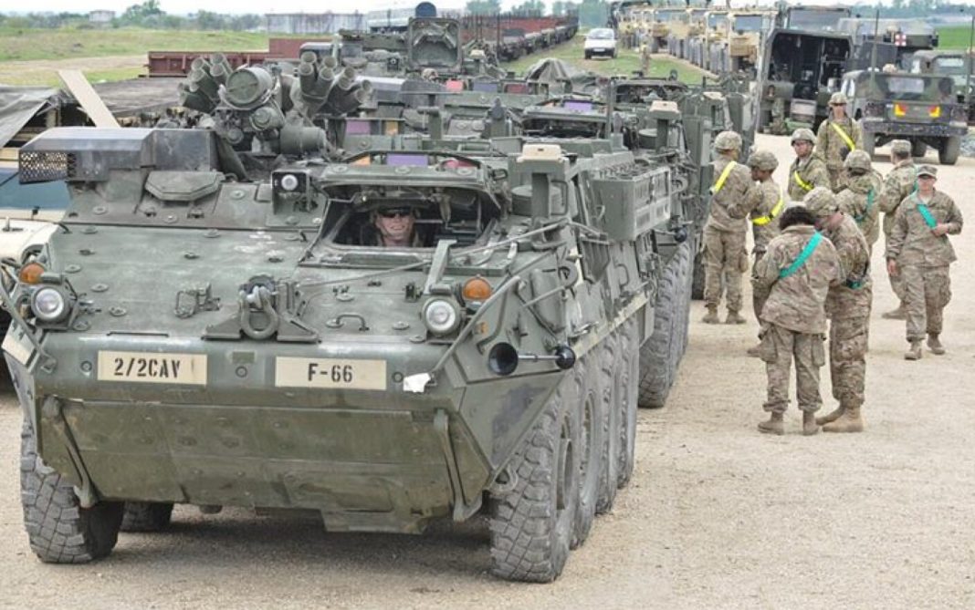 Blindatele NATO ar putea să nu mai ajungă în poligonul de la Cincu din cauza unui pod