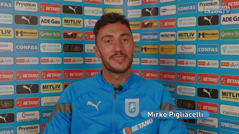 Pigliacelli: „Mă bucur din suflet că sunt de atâţia ani la Universitatea Craiova“