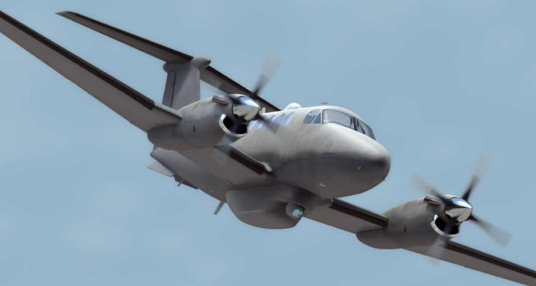 O aeronavă bimotor de mici dimensiuni, tip Beechcraft, la bordul căreia se aflau două persoane, a survolat la joasă înălțime spațiul aerian al Ungariei, României, Serbiei și Bulgariei