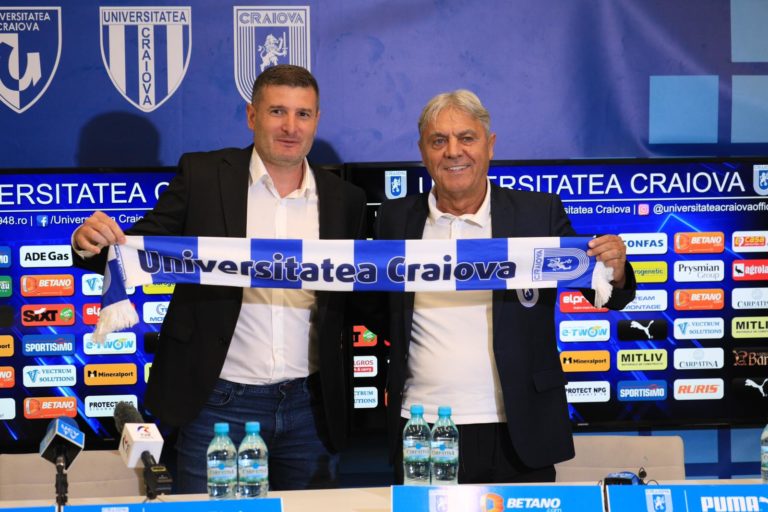 Sorin Cârţu i-a făcut prezentarea lui Laszlo Balint. Universitatea Craiova începe un nou capitol!
