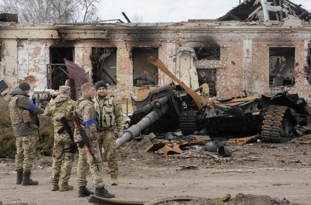 Acum sunt localități și orașe distruse complet în Ucraina