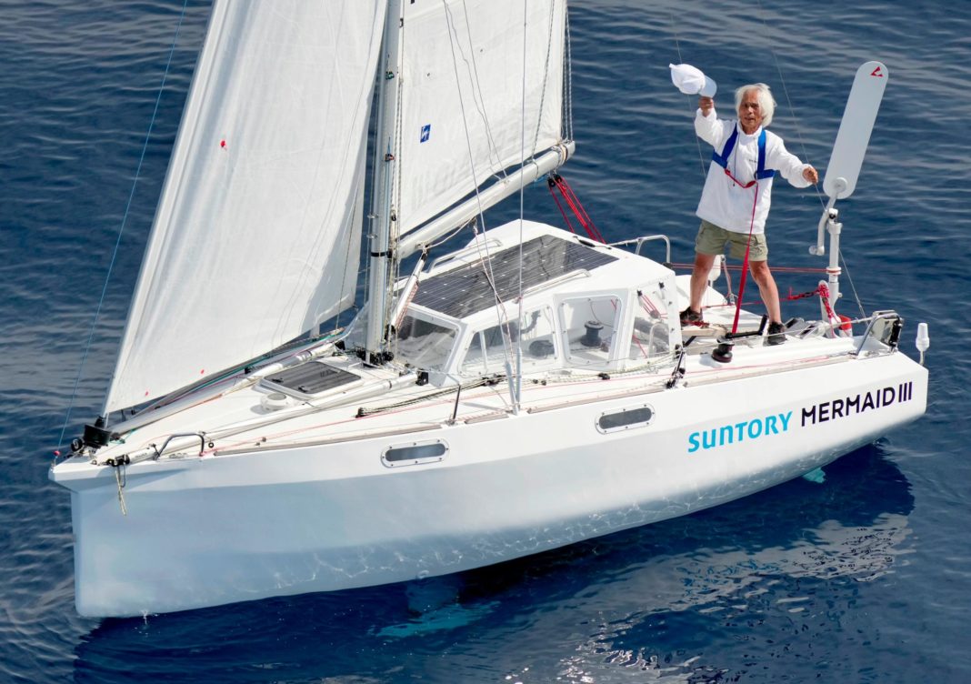 Un japonez de 83 de ani, cel mai în vârstă om care a traversat Pacificul cu o ambarcaţiune, fără escală