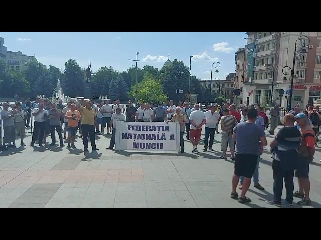 (VIDEO) Protest al angajaţilor de la termocentralele CEO