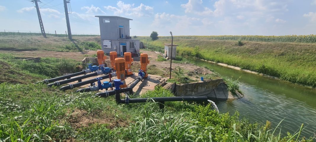 statie de irigat4 Comuna Valea Stanciului va scăpa de secetă printr-o investiţie de două milioane de euro în sistemul de irigaţii