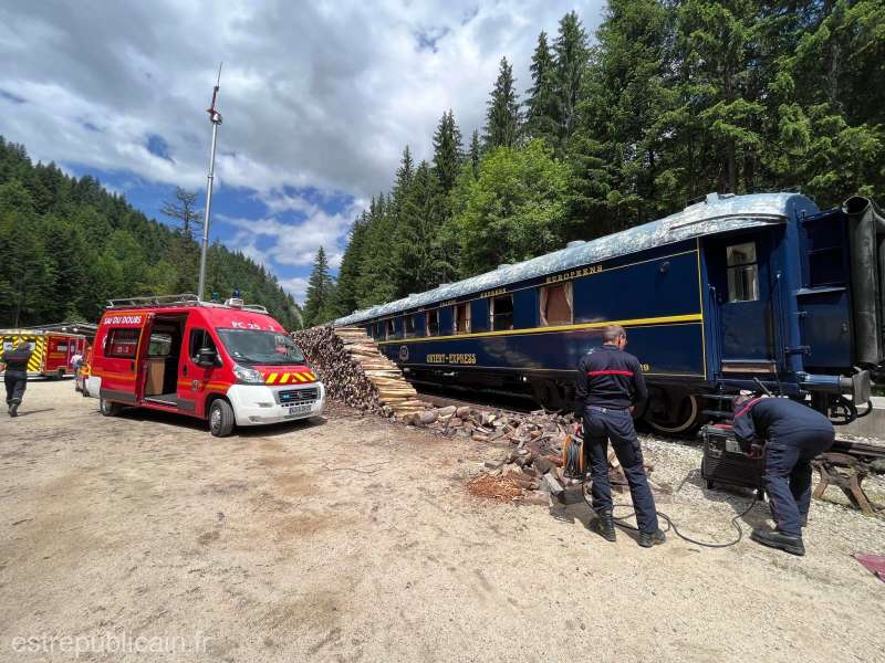 Accident feroviar în Franța (Foto: estrepublicain.fr)