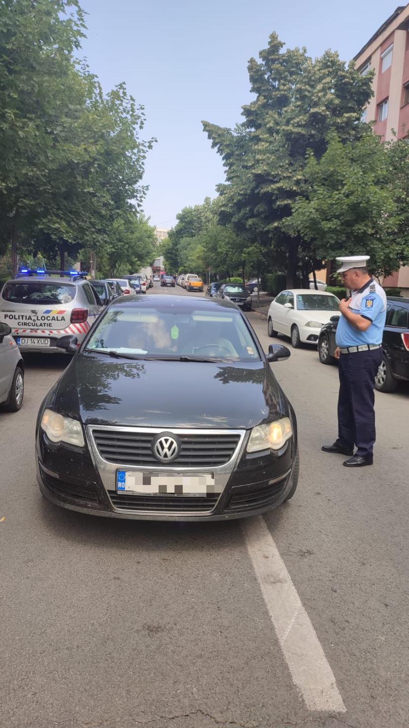 Sens unic pe câteva străzi din 1 Mai (Foto: Politia Locala Craiova)