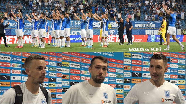 „U“ Craiova – FK Vllaznia 3-0 | Bancu, Găman și Mateiu, bucuroși de calificare (VIDEO)