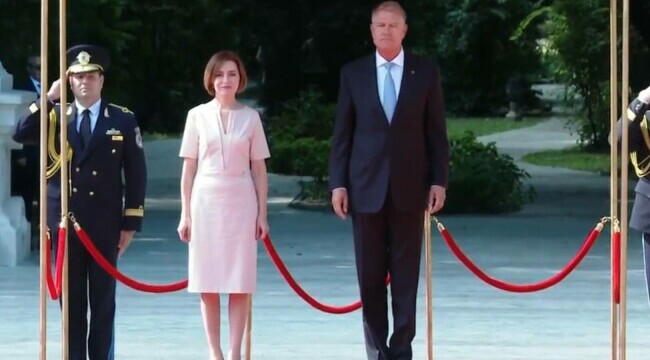 Cei doi preşedinţi vor avea convorbiri tete-a-tete şi oficiale